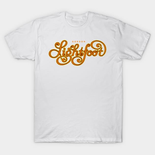 Gordon Lightfoot Tribute T-Shirt by konealfares